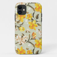 Stylish beautiful bright floral pattern