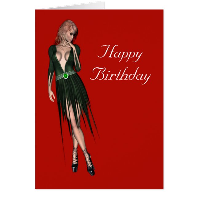 Stylish beautiful sensual woman (Front)