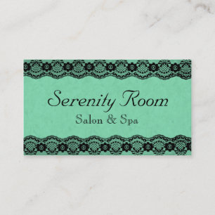 Stylish Beauty Salon and Spa Business Card