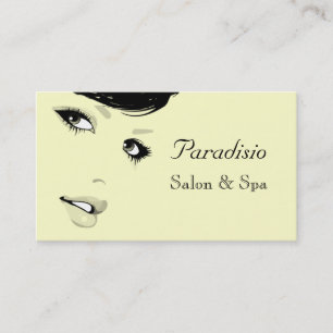 Stylish Beauty Salon and Spa Business Card