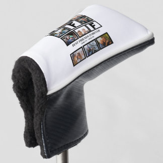 Stylish BFF Best Friends Forever 9 Photo Collage Golf Head Cover