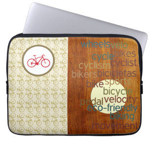 Stylish Biking  Laptop Sleeve