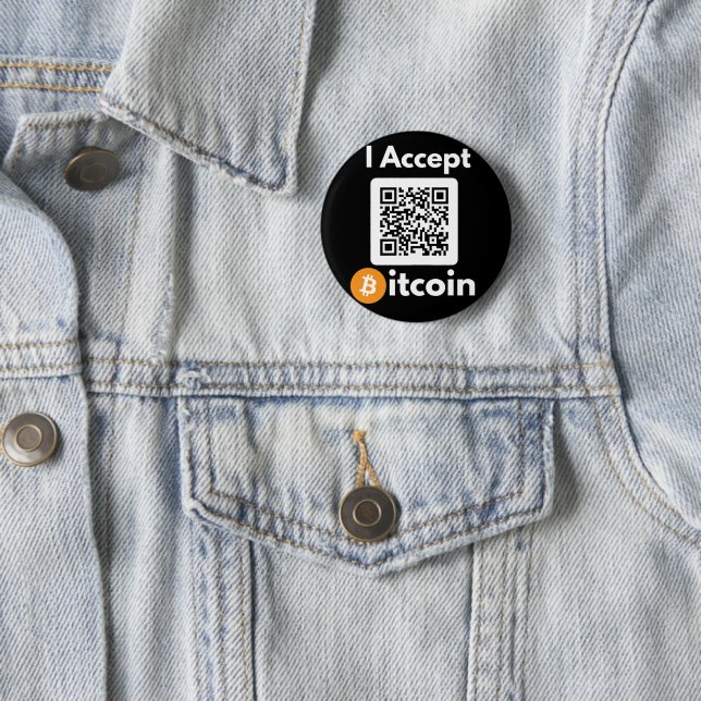 Stylish Bitcoin - Btc crypto  2 Inch Round Button (In Situ)