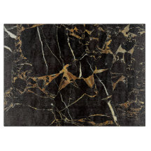 Stylish Black and Gold Marble | Custom