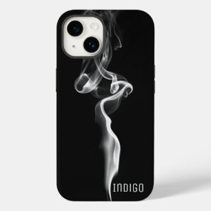 Stylish Black and Grey Smoke Case-Mate iPhone 14 Case