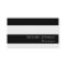 Stylish Black Grey Striped Pattern Business Card