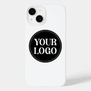Stylish Black QR Code Design   Elegant Brand Case-Mate iPhone 14 Case