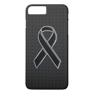 Stylish Black Ribbon Awareness Case-Mate iPhone Case