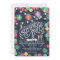Stylish black Summer Party Lampions Invitation