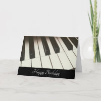 Stylish Black & White Piano Keys Photograph