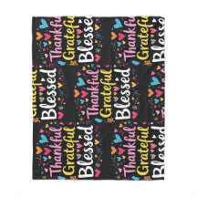 Stylish Blessed, Grateful Thankful Thanksgiving