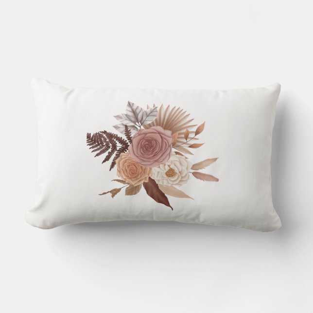 Stylish Bloom Design Cushion for Living Room (Front)
