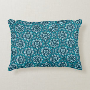  Stylish Boho Geometric Floral Pattern Accent Pillow