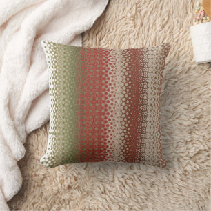 Stylish Boho Square throw pillow