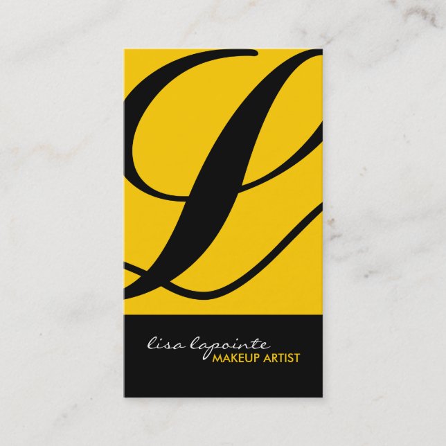 Stylish & Bold Business Cards (Front)