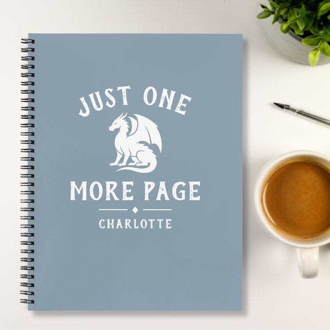 Stylish Book Lover Saying Spiral Notebook (Creator Uploaded)