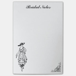 Stylish Bride Wedding Fashion Dress Bridal Notes