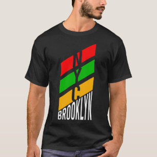 Stylish Brooklyn NYC Colourful Graphic Tee