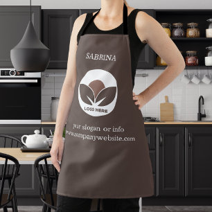 Stylish Business Apron   Mocha Mousse   Custom 