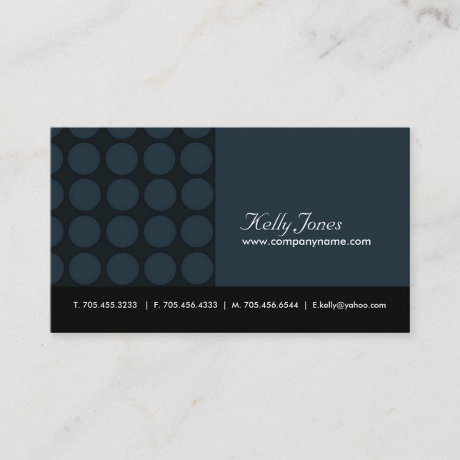 Stylish Business Card (Front)