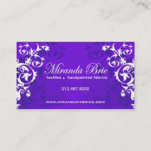 Stylish Business Card (all purpose) - "Boulevard"