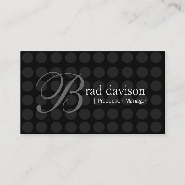 Stylish Business Cards (Front)