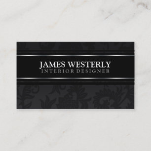 Stylish Business Cards For Interior Designer