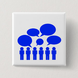 Stylish Buttons & Patches – Couple Meeting Design
