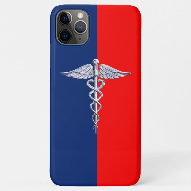 Stylish Caduceus Medical Symbol League Case-Mate iPhone Case (Back)