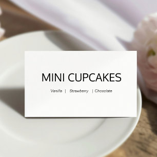 Stylish  Calligraphy  Buffet Food Labels Table Number
