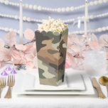 Stylish Camouflage Popcorn Boxes for Party Favours<br><div class="desc">A stylish set of camouflage popcorn boxes designed to elevate party favours with a fun and adventurous theme. Perfect for birthdays, outdoor events, or themed celebrations, these boxes offer a practical way to serve snacks while enhancing presentation. The bold camo pattern adds a unique touch, making every gathering more memorable...</div>