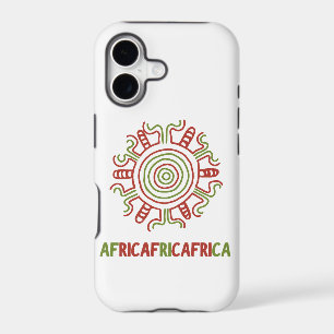 Stylish case for apple 17 with Africa print