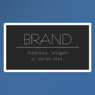 Stylish Changeable Text w/Border