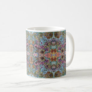 Stylish Chic Flower Garden Watercolor Painting Coffee Mug