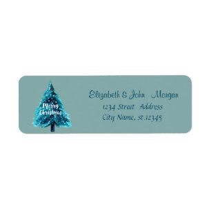 Stylish ,Christmas Pine Tree Merry Christmas