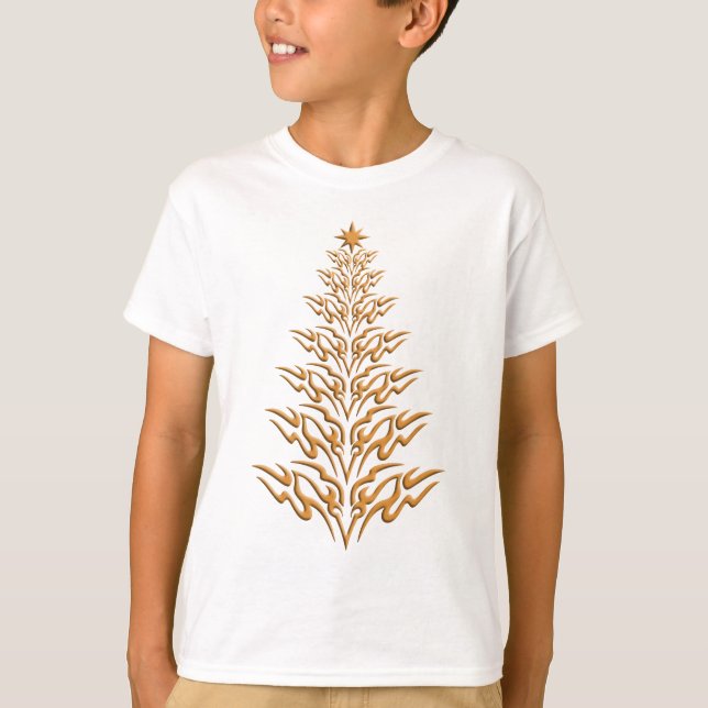 Stylish Christmas Tree Shirt (Front)