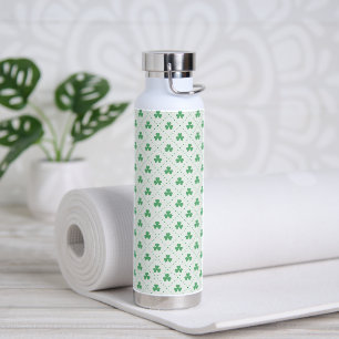 Stylish Clover Pattern Water Bottle for Everyday