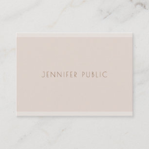 Stylish Colour Harmony Template Sophisticated Luxe Business Card