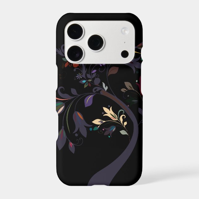 Stylish Colourful Flowers Patterns (Back)