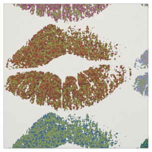 Stylish Colourful Lips #15 Fabric