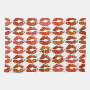 Stylish Colourful Lips #21 Kitchen Towel