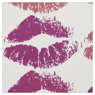 Stylish Colourful Lips #34 Fabric