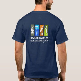 Stylish Construction Handyman Tools T-Shirt