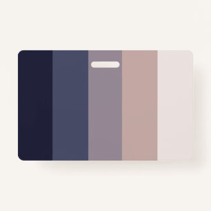 Stylish, contemporary, polished, & customizable Badge