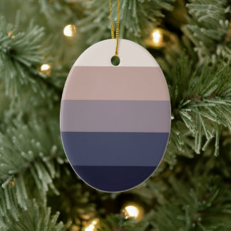 Stylish, contemporary, polished, & customizable Ceramic Ornament
