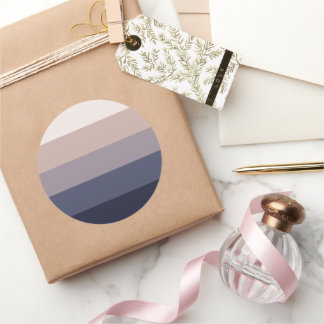 Stylish, contemporary, polished, & customizable Classic Round Sticker