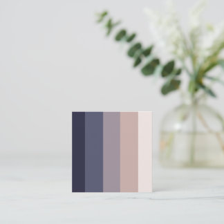 Stylish, contemporary, polished, & customizable Square Business Card