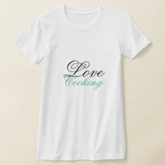 Stylish Cooking Themed T-Shirt