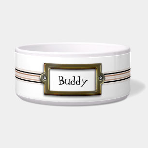 Stylish Custom Dog Bowl