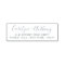 Stylish Custom Name & Address Self Inking Stamp